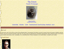Tablet Screenshot of ernstfam.com